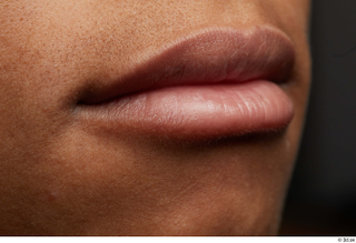 HD Face skin reference Daniella Hinton lips mouth skin pores…